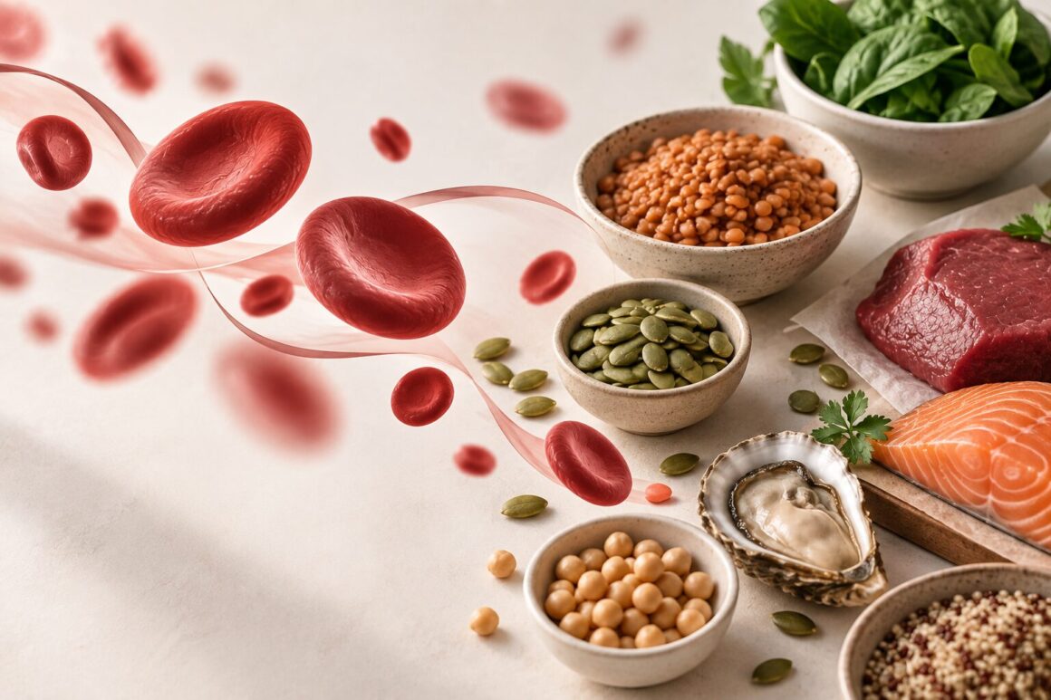 Carence en fer chez les femmes : causes, symptômes et alimentation